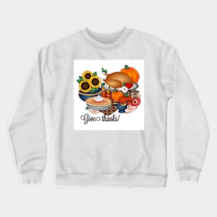 Thanksgiving 081 (Style:1) Crewneck Sweatshirt